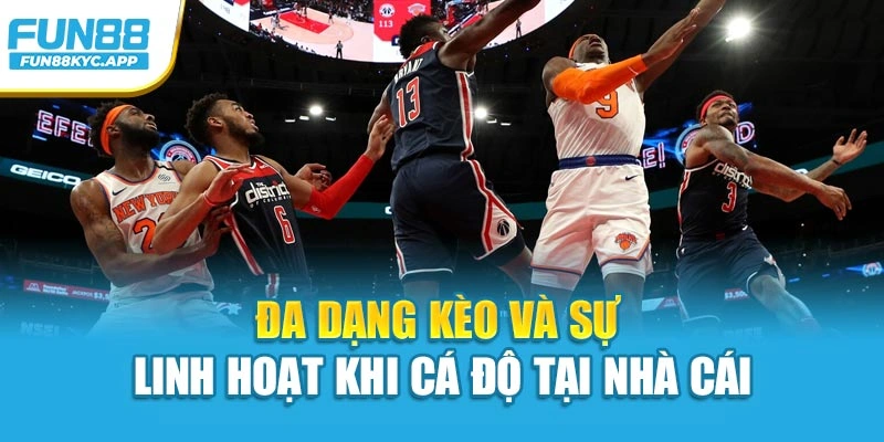 Đa dạng kèo và sự linh hoạt khi cá độ tại nhà cái